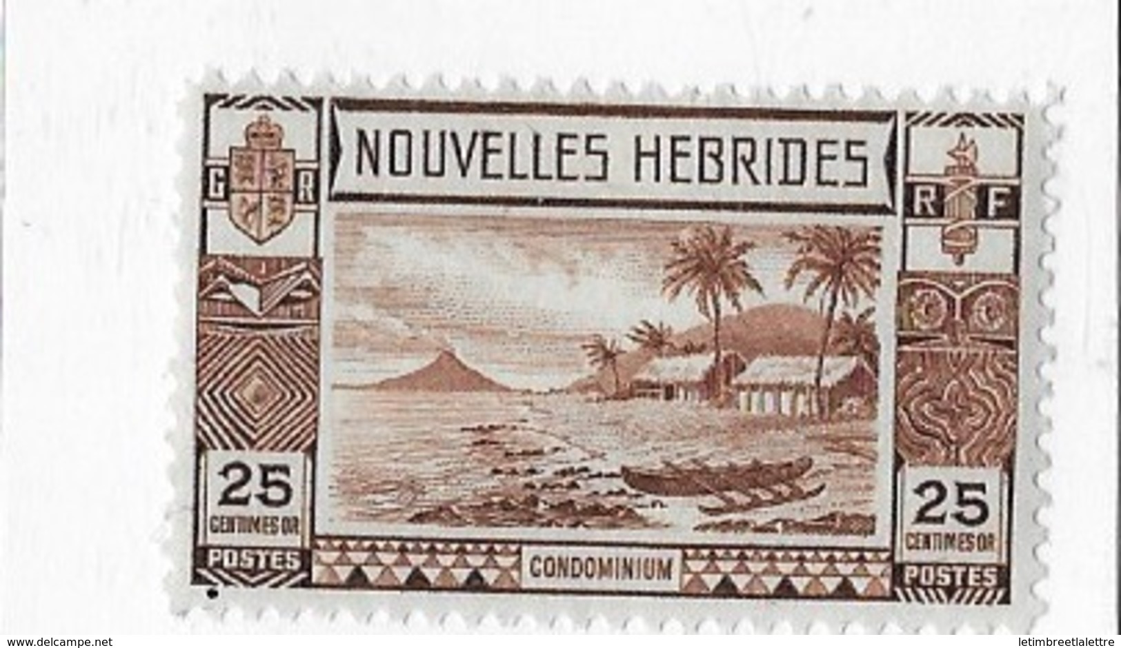 Nouvelles-Hébrides N°104** - Unused Stamps