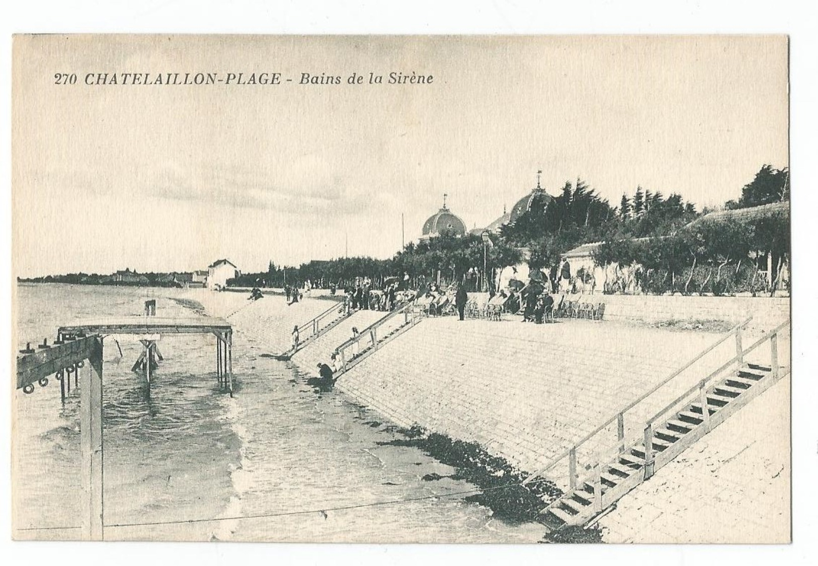 Chatelaillon Plage Bains De La Sirène - Châtelaillon-Plage