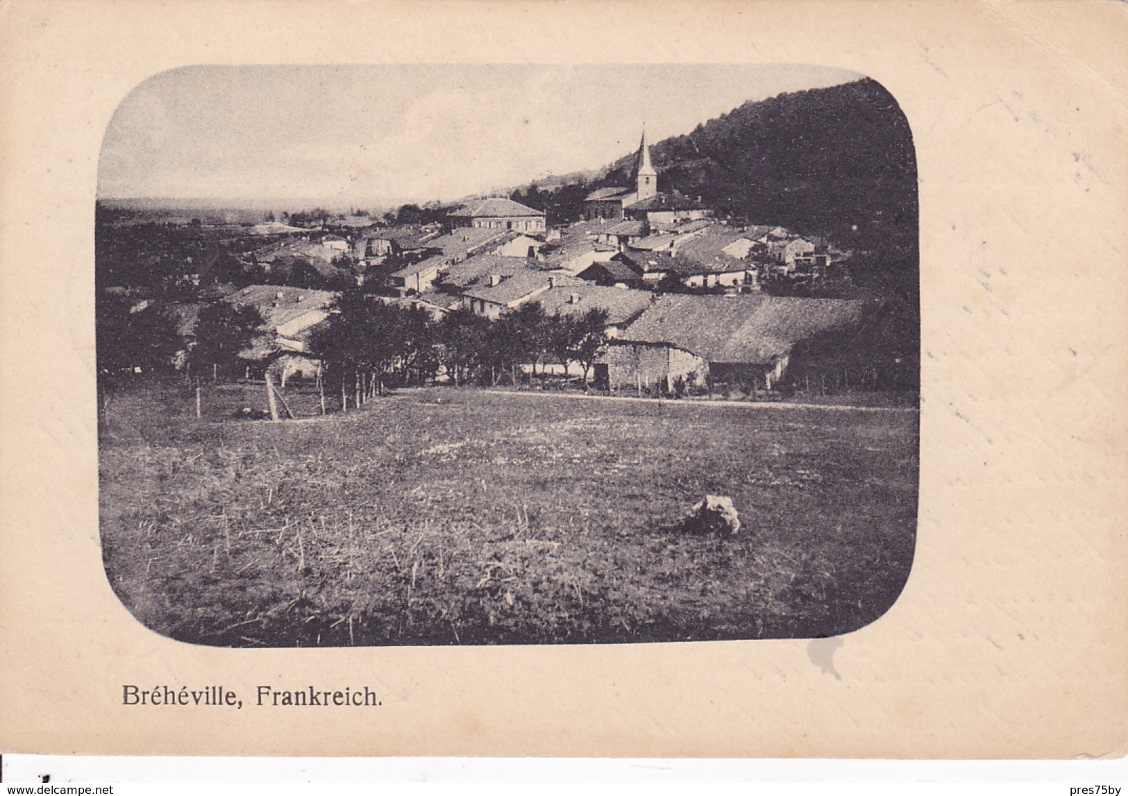 Bréhéville  Carte Allemande Feldpost - Autres & Non Classés