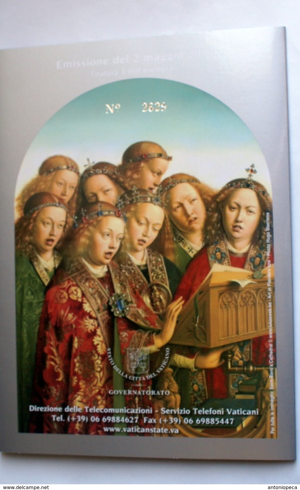 Pasqua 2017 - Folder "VAN EYCK, L'AGNELLO MISTICO" - Vatikan