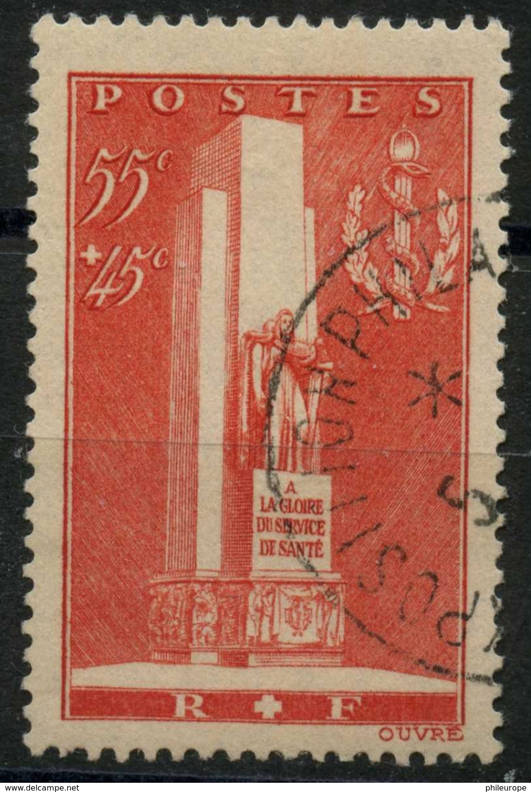 France (1938) N 395 (o) - Gebraucht