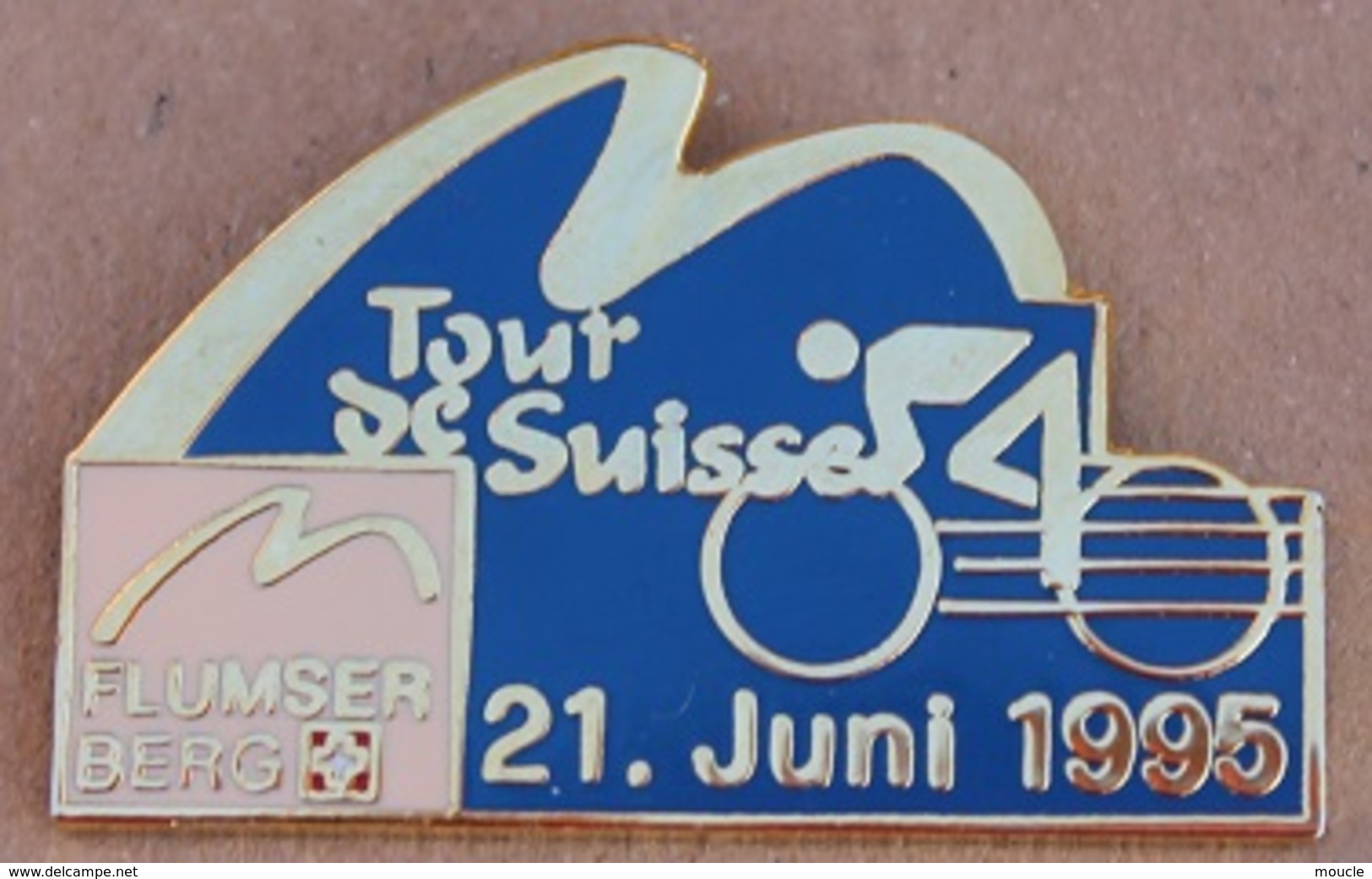 CYCLISME - VELO - CYCLISTE - TOUR DE SUISSE 21 JUNI 1995 - FLUMSER BERG  -      (16) - Ciclismo