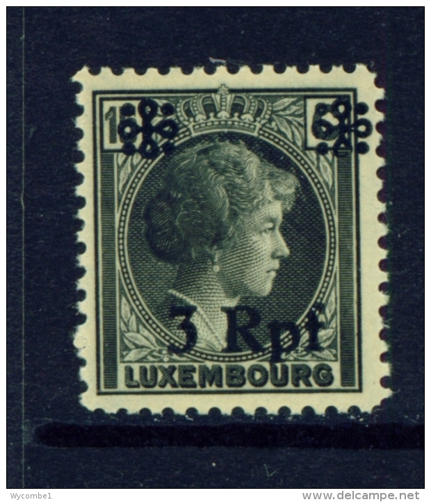 LUXEMBOURG (GERMAN OCCUPATION)  -  1940  Surcharges  3rpf On 15c  Mounted/Hinged Mint - 1940-1944 Occupation Allemande