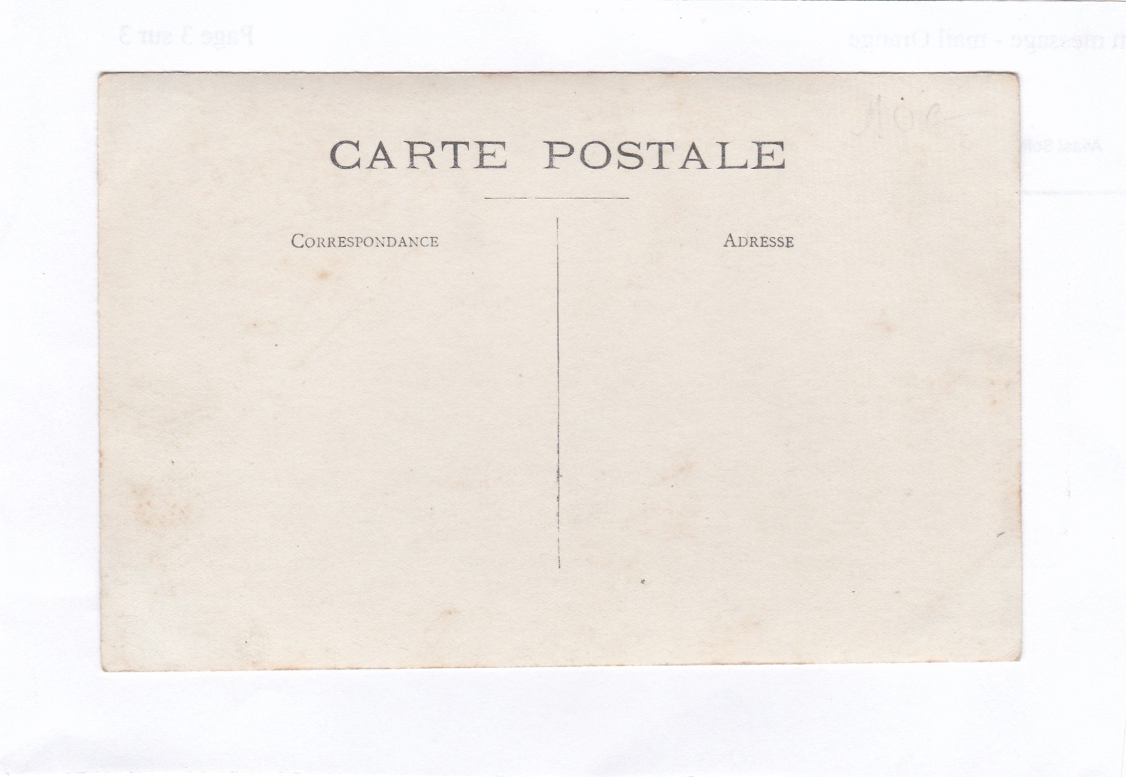 Carte Photo D'une Construction En Cours à  Situer - A Identifier