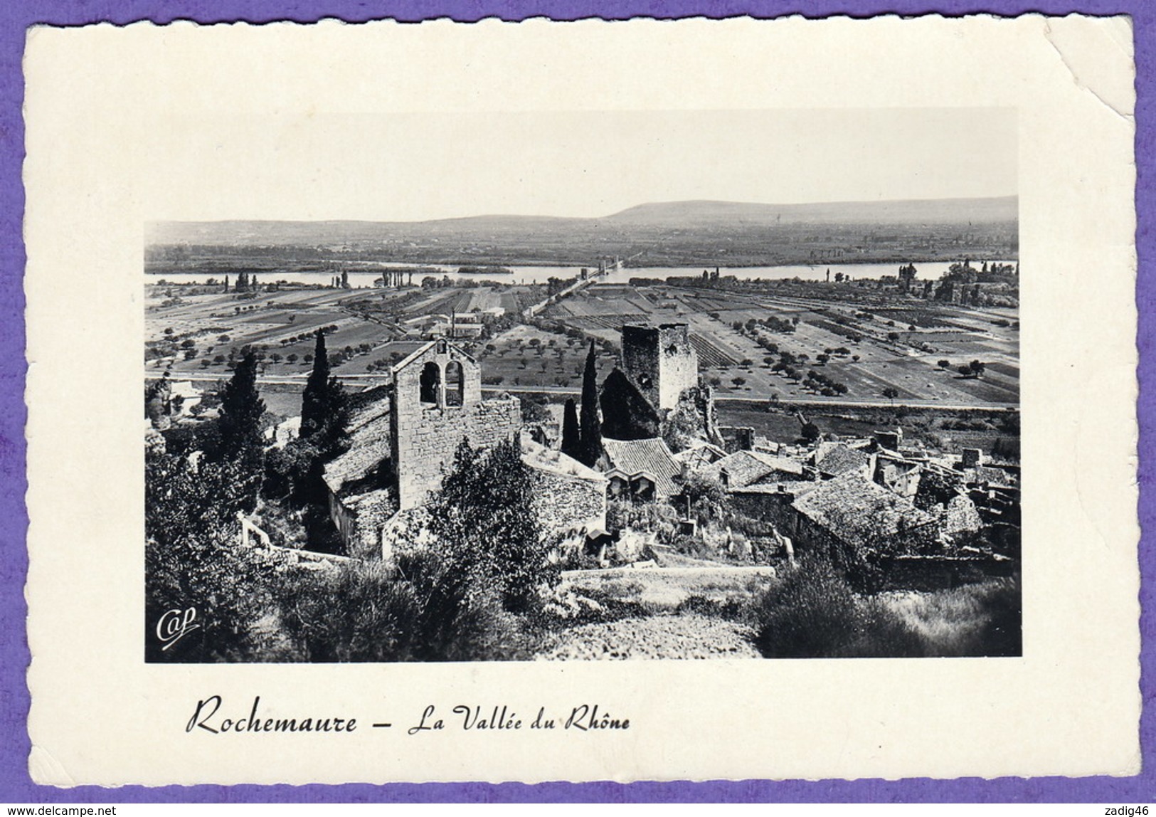 ROCHEMAURE - LA VALLEE DU RHONE - CPSM GRAND FORMAT - Rochemaure