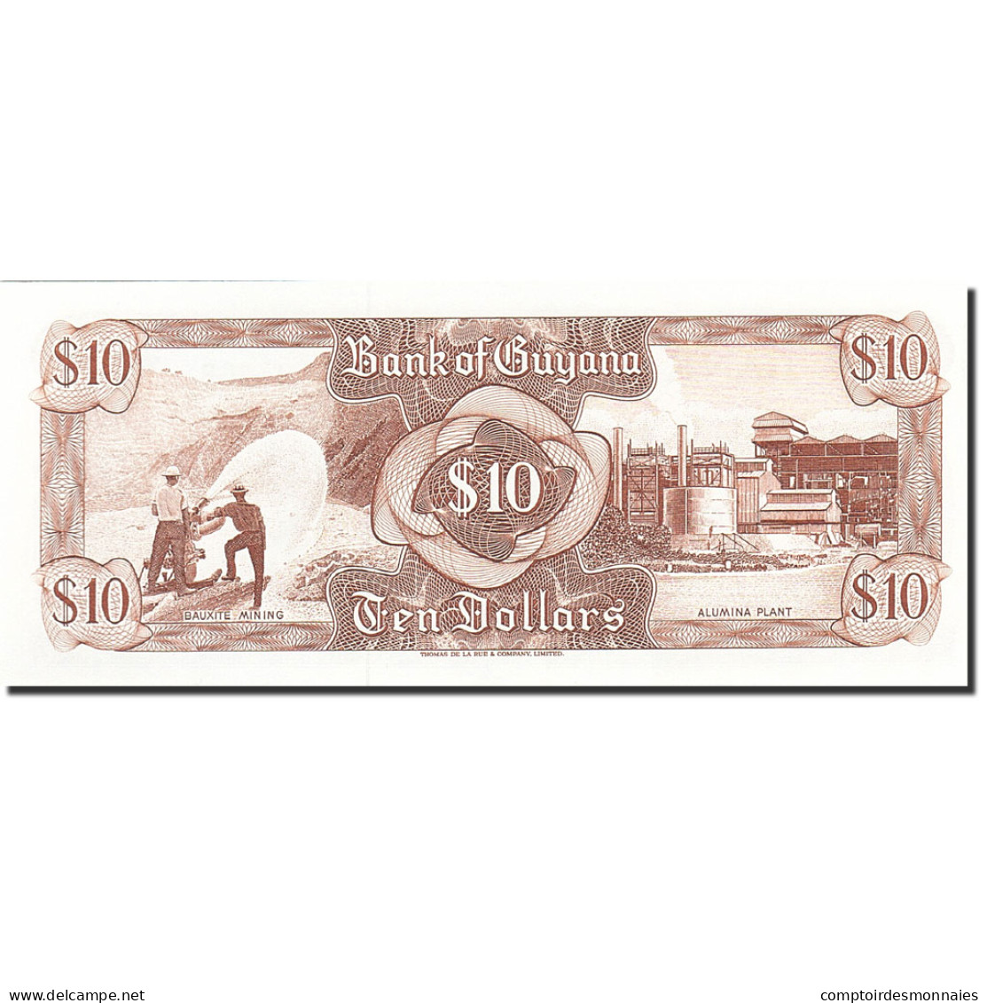 Billet, Guyana, 10 Dollars, 1966, Undated (1966-1992), KM:23f, NEUF - Guyana