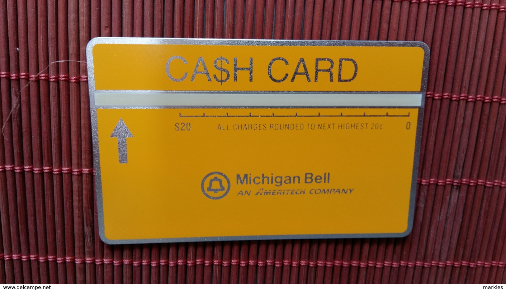 Landis & Gyr  MICHIGAN BELL 20$  710B (MINT,NEW) RARE - [1] Holographic Cards (Landis & Gyr)