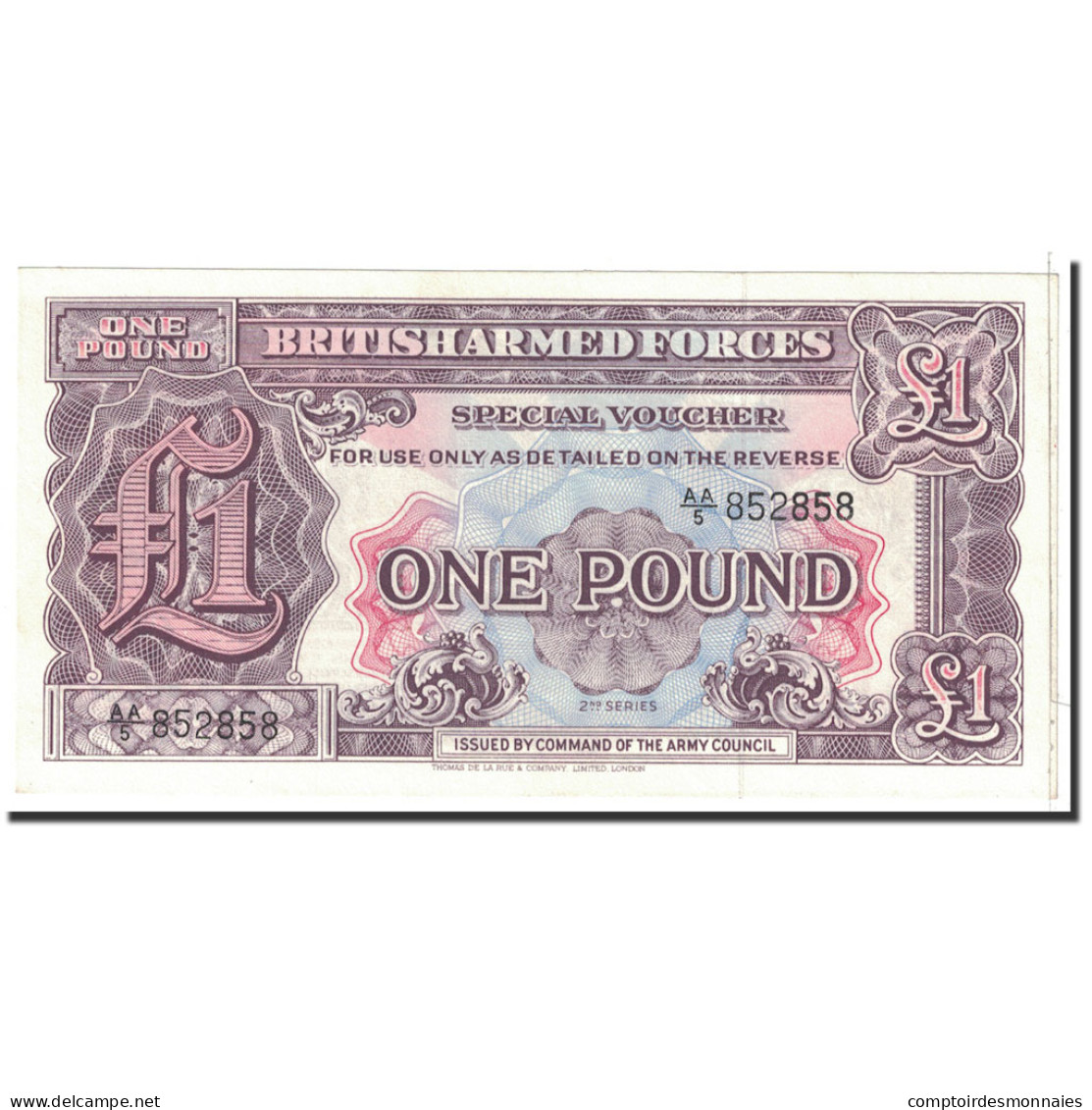 Billet, Grande-Bretagne, 1 Pound, 1948, Undated, KM:M22a, SPL - Forze Armate Britanniche & Docuementi Speciali