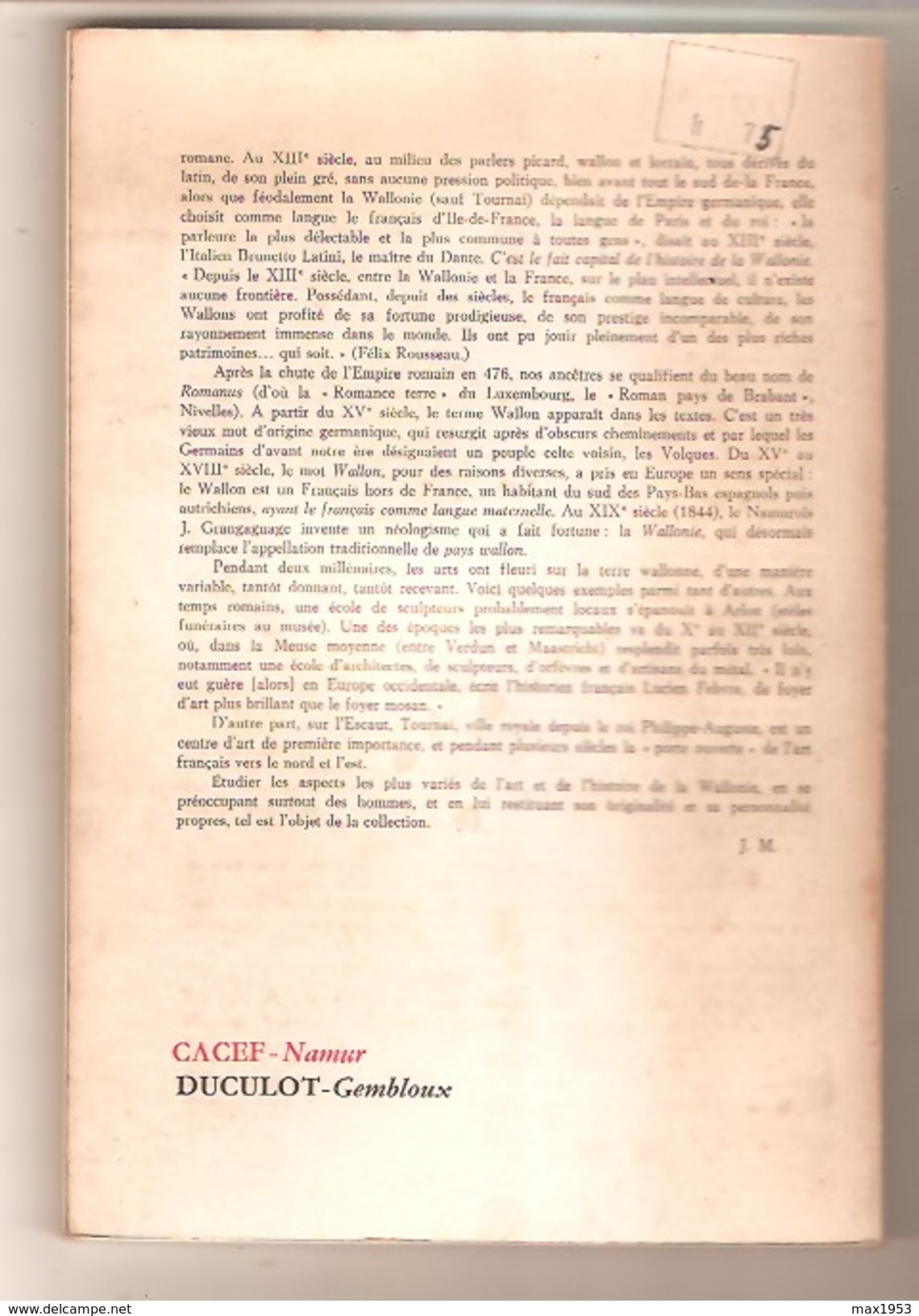 Général Hector-Jean Couvreur - LES WALLONS DANS LA GRANDE ARMEE - Editions Duculot, Gembloux, 1971 - Histoire