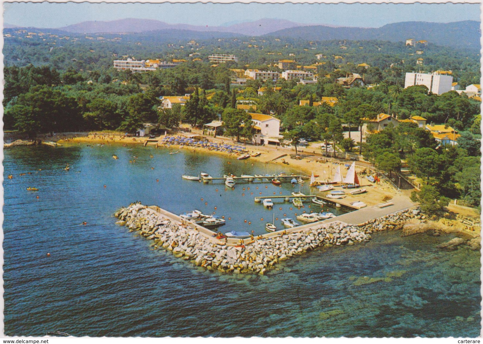 83,VAR,BOULOURIS,PORT,VUE AERIENNE - Boulouris