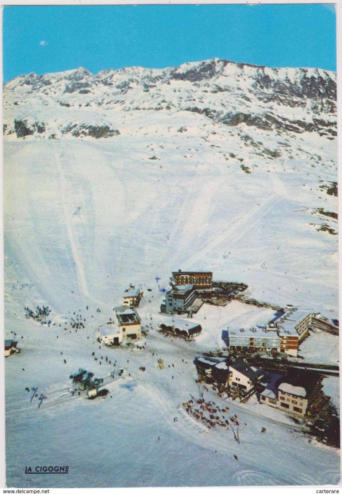 38,ISERE,PRES BOURG D'OISANS,ALPE D'HUEZ,STATION DE SKI,VUE AERIENNE - Bourg-d'Oisans