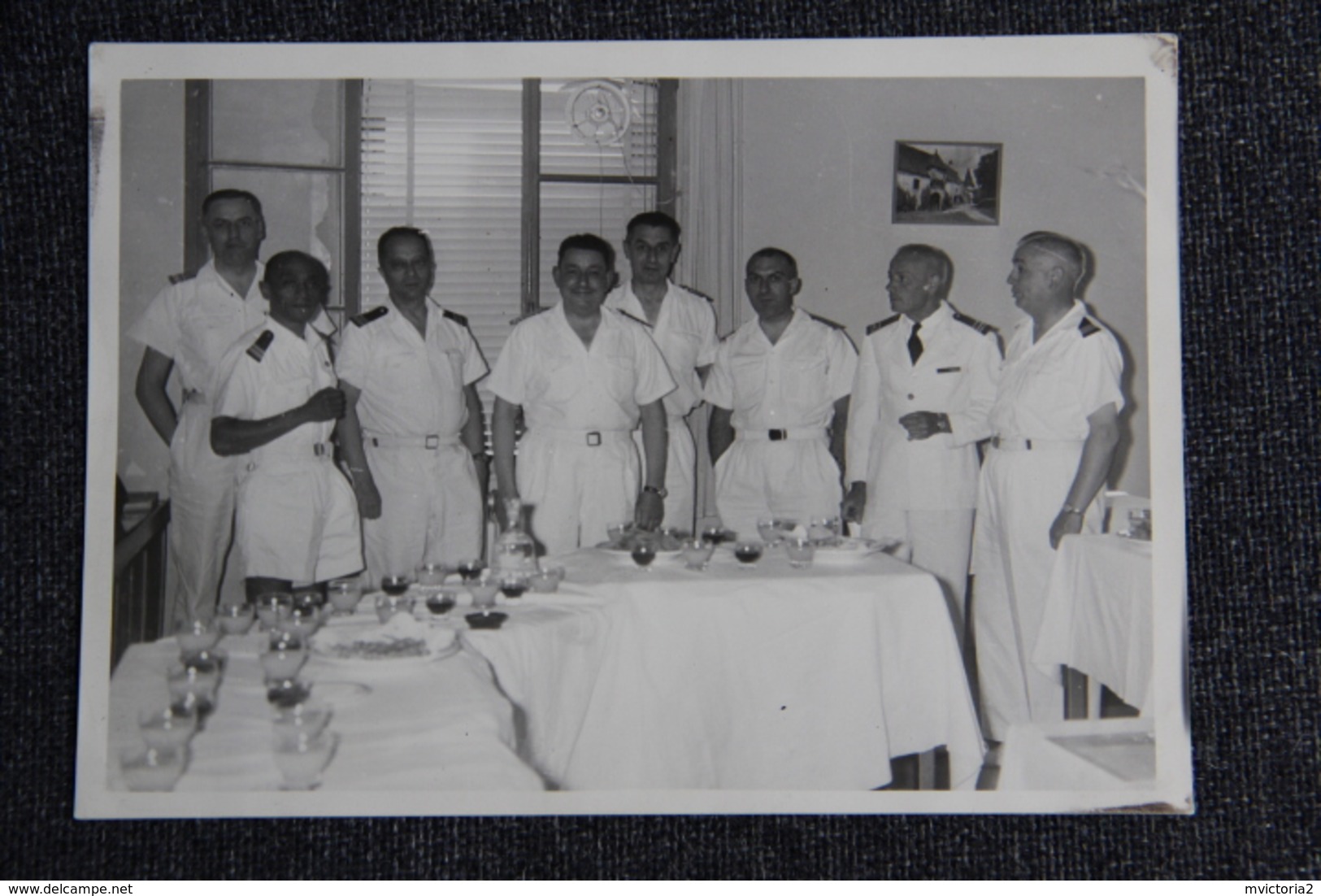 4 Photos De Militaires , MARINE NATIONALE, Prises à TOULON En 1955 Et 1957 - Guerre, Militaire