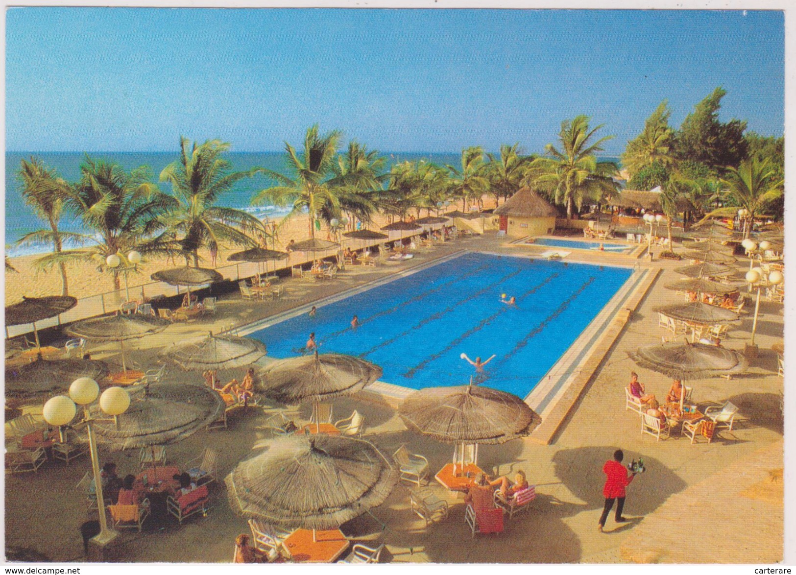 AFRIQUE,SENEGAL,PISCINE,HOTEL ALDIANA - Senegal