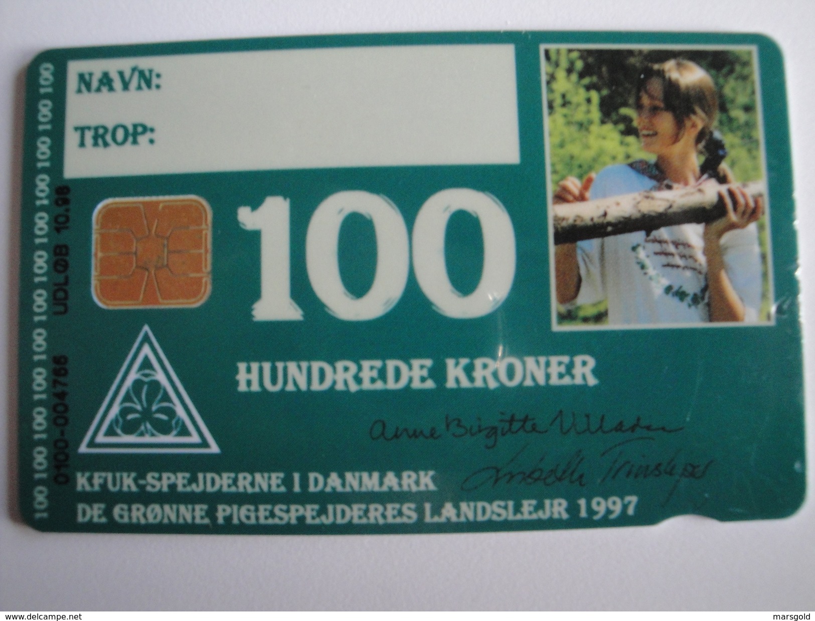 1 Chip Phonecard From Denmark - Jamboree - Denmark