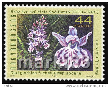 Hungary - 2003 - Centenary Of Birth Of Rezso Soo, Botanist - Mint Stamp - Unused Stamps