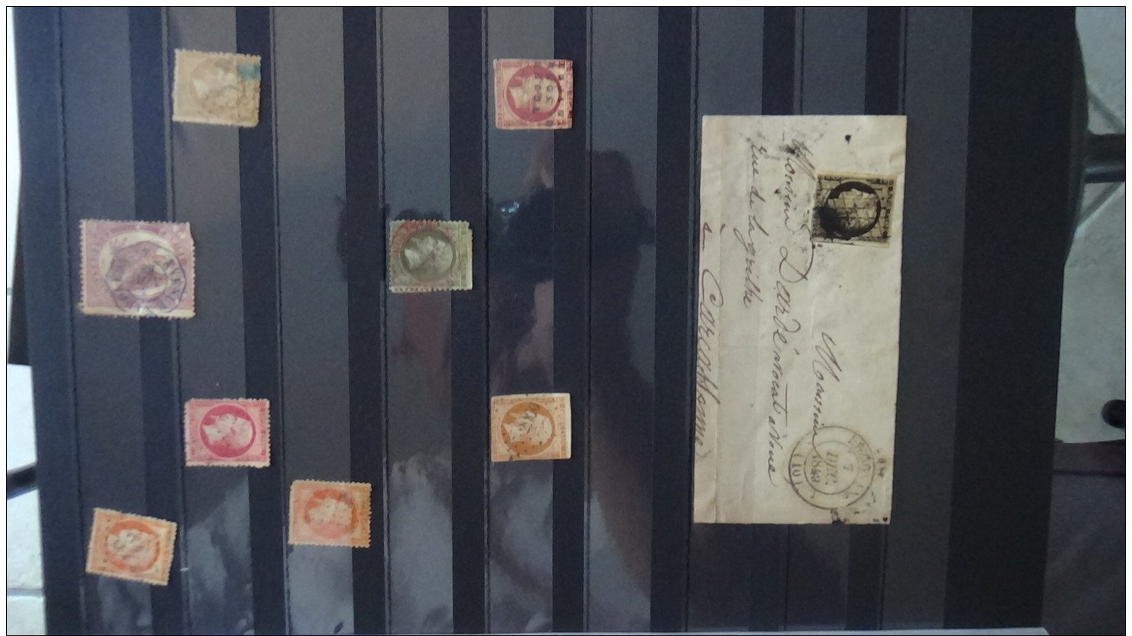 B Collection de timbres oblitérés et * de France dont Samotraces, CA, PA  et autres bonnes valeurs. A saisir !!!