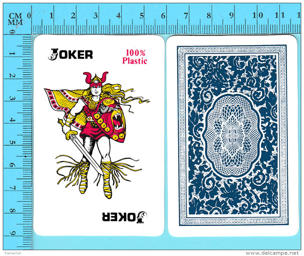 Cartes à Jouer - Joker Vicking  - Arriere Clasique - 1 Scans - Cartes à Jouer Classiques