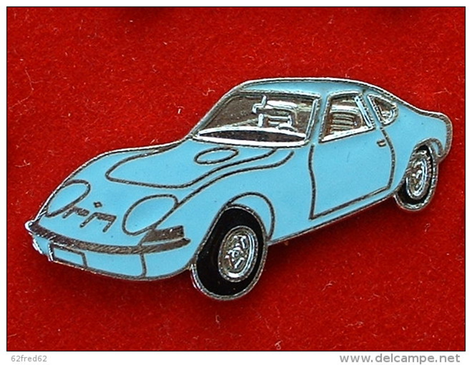 PIN´S OPEL GT 1900 - BLEU CIEL  - EMAIL - Opel