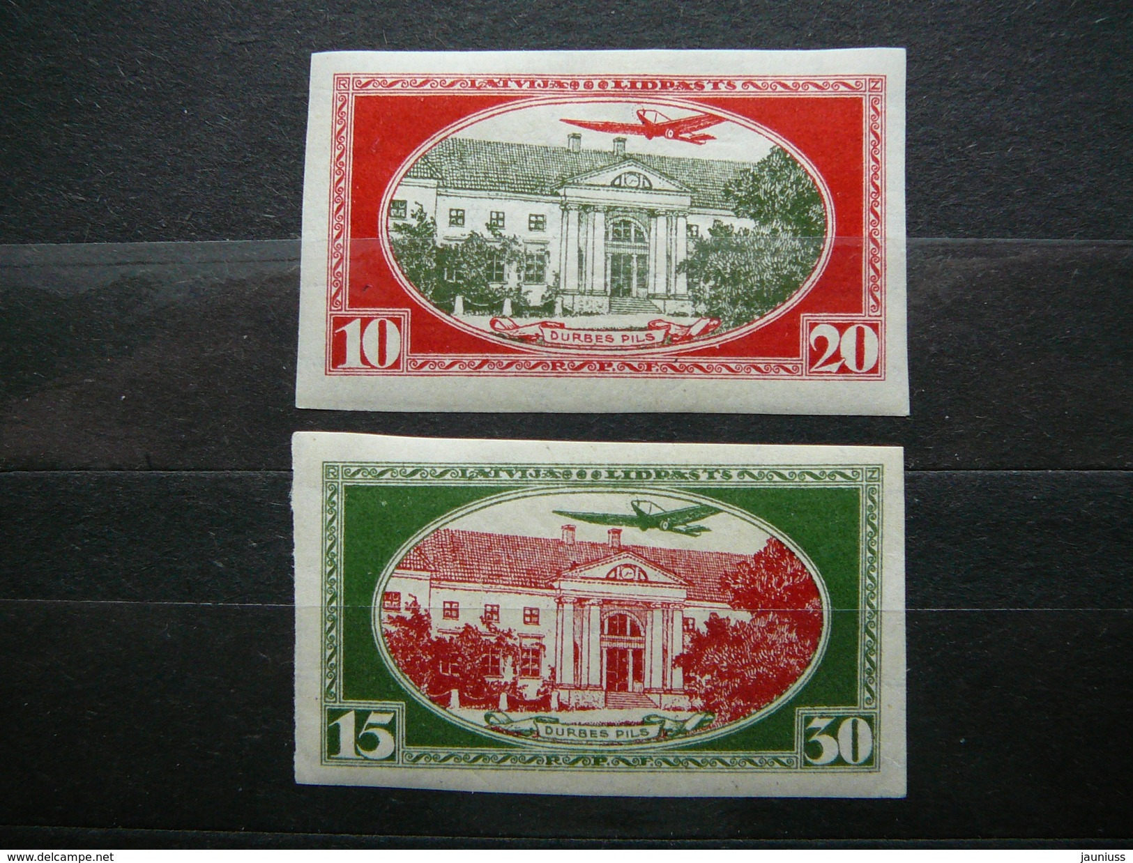 Planes  Latvia Lettland Lettonie 1930 MLH #Mi. 159/0 B - Latvia