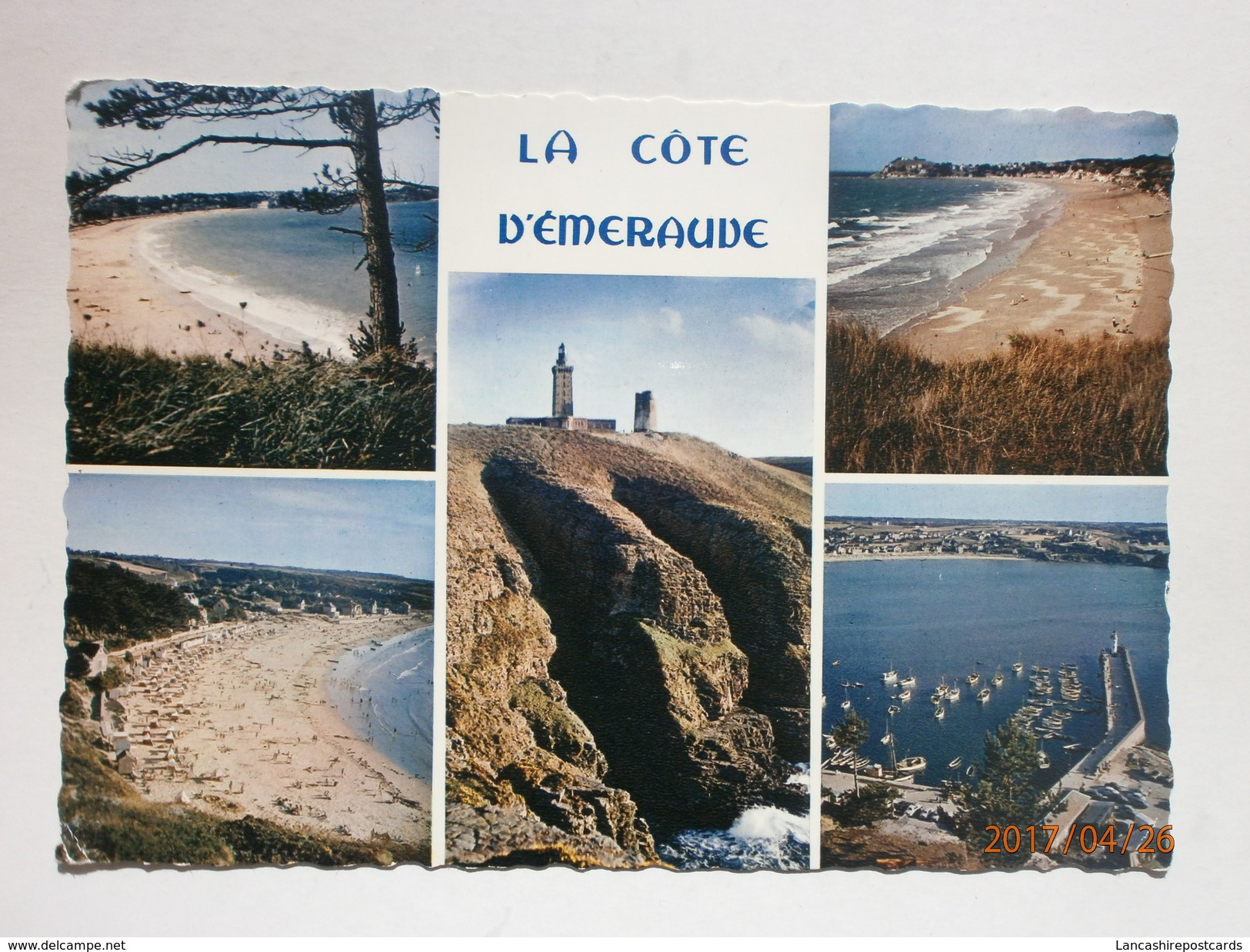 Postcard La Cote D'Emeraude & Lighthouse France My Ref B21219 - Other & Unclassified