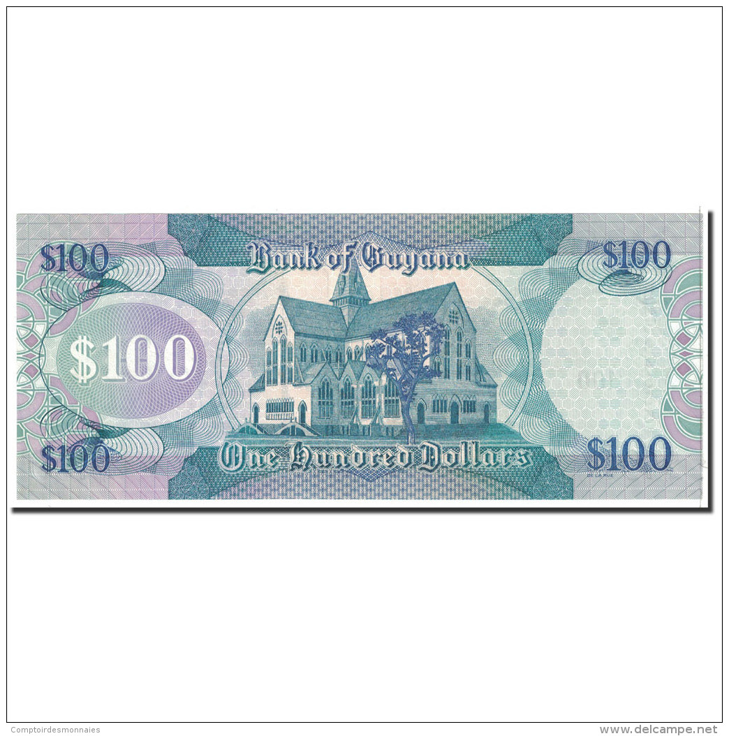Guyana, 100 Dollars, 2006, KM:36b, NEUF - Guyana