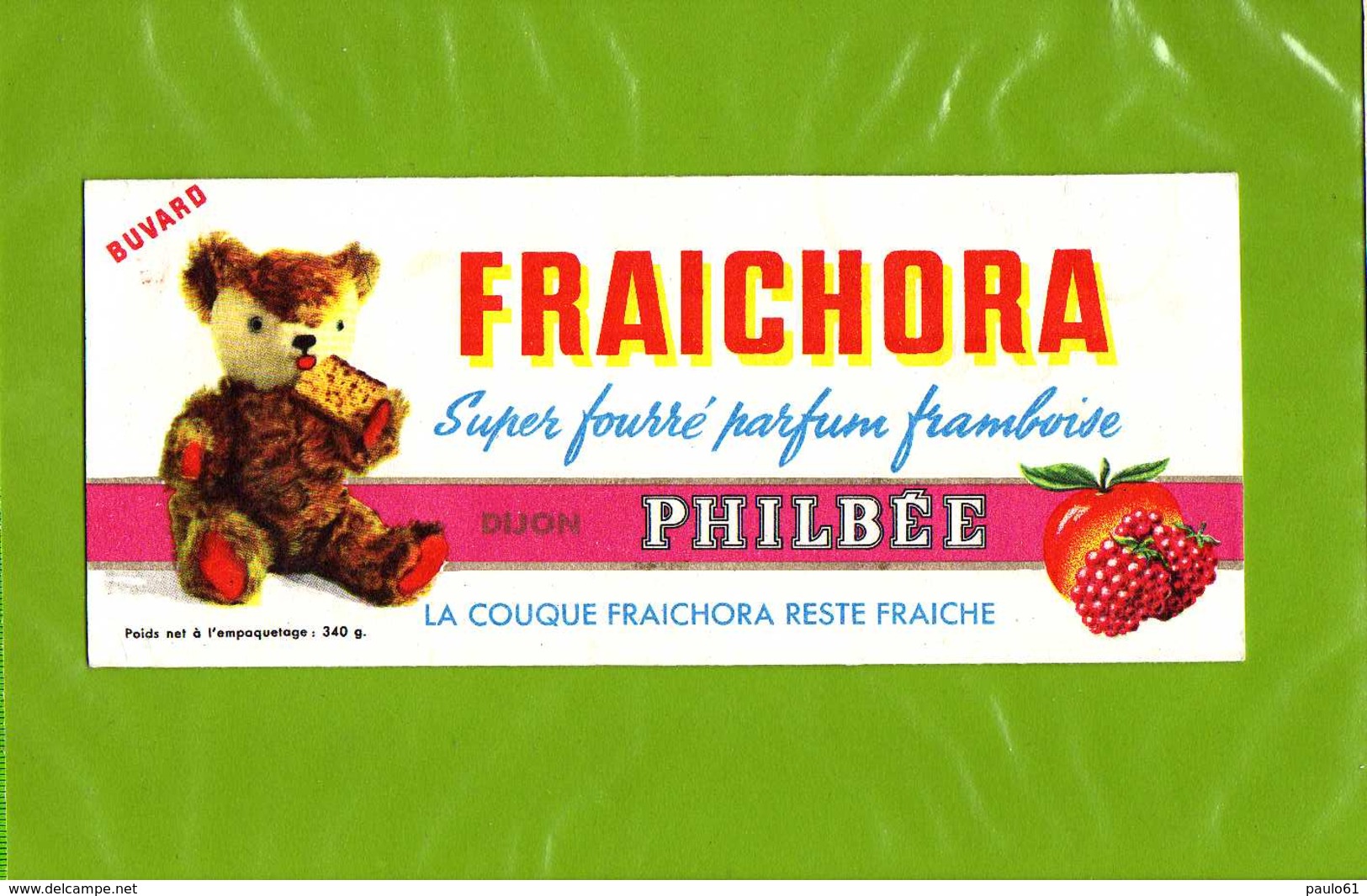 BUVARD & Blotter Paper : Pain D'Epice FRAICHORA Philbée  Dijon Ours - Pain D'épices