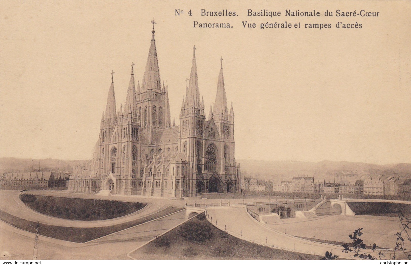 Brussel, Bruxelles, Basilique Nationale Du Sacré Coeur (pk34648) - Monuments, édifices