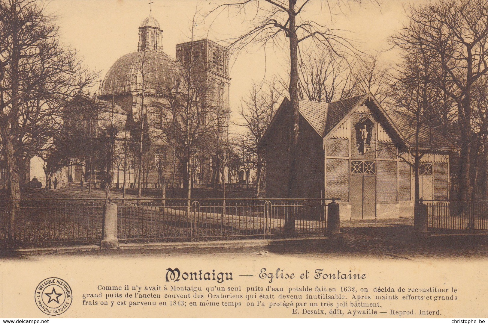 Scherpenheuvel, Montaigu, Eglise Et Fontaine (pk34652) - Scherpenheuvel-Zichem