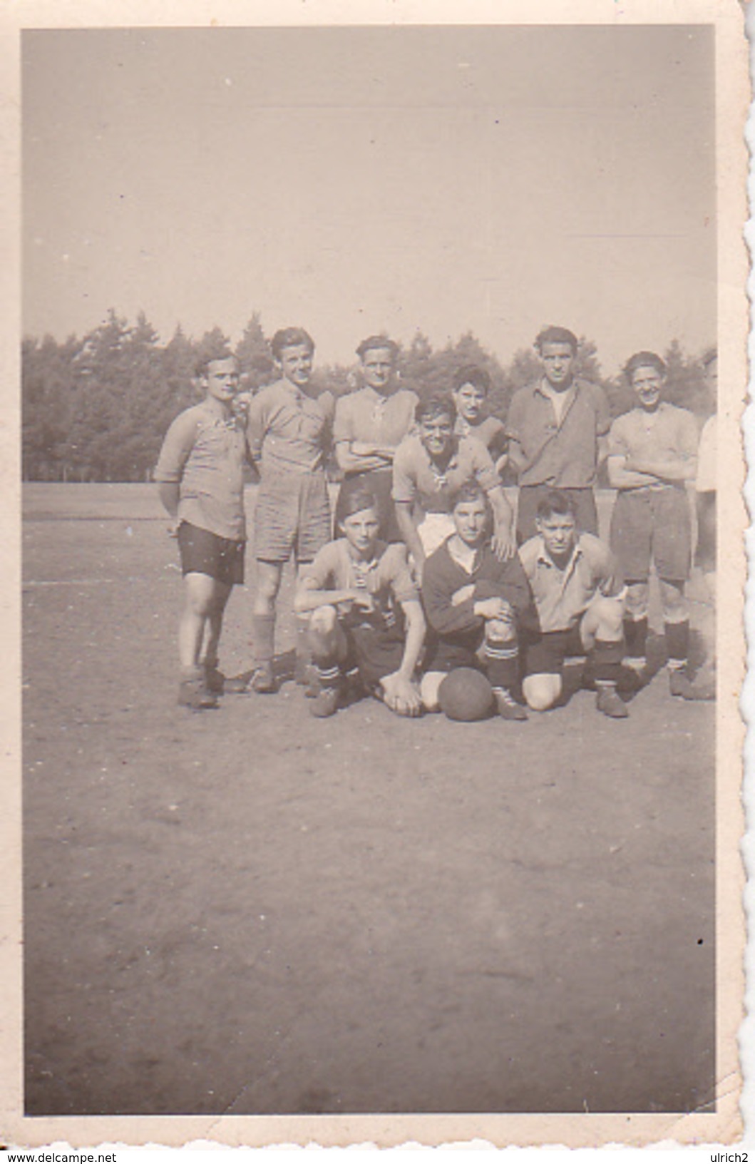 Foto Fussballmannschaft - 1948 - 8*5cm (28423) - Sport