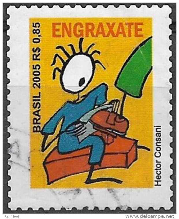 BRAZIL 2005 Professions -  85c. - Shoe Shine  FU - Used Stamps