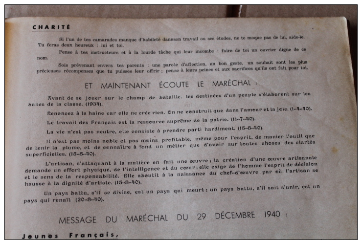 Carnet D'atelier De La Direction Des Construction Navale 1942 - 1939-45