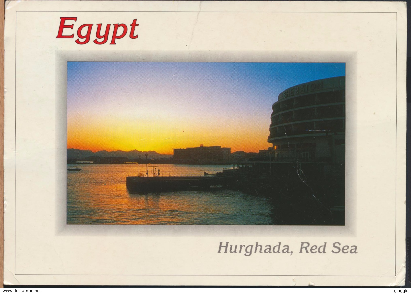 °°° GF227 - EGYPT - HURGHADA - RED SEA - 1999 With Stamps °°° - Hurgada