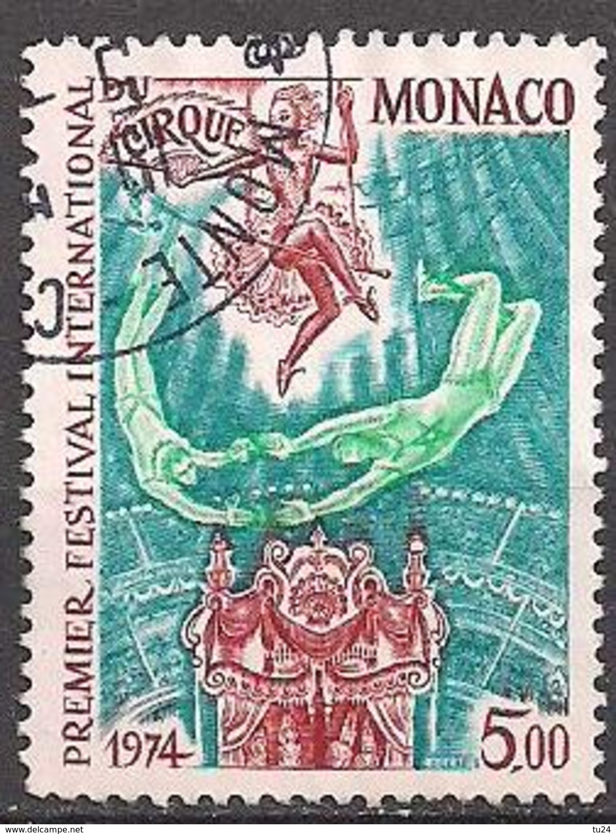 Monaco  (1974)  Mi.Nr.  1136  Gest. / Used  (9ff04) - Gebraucht