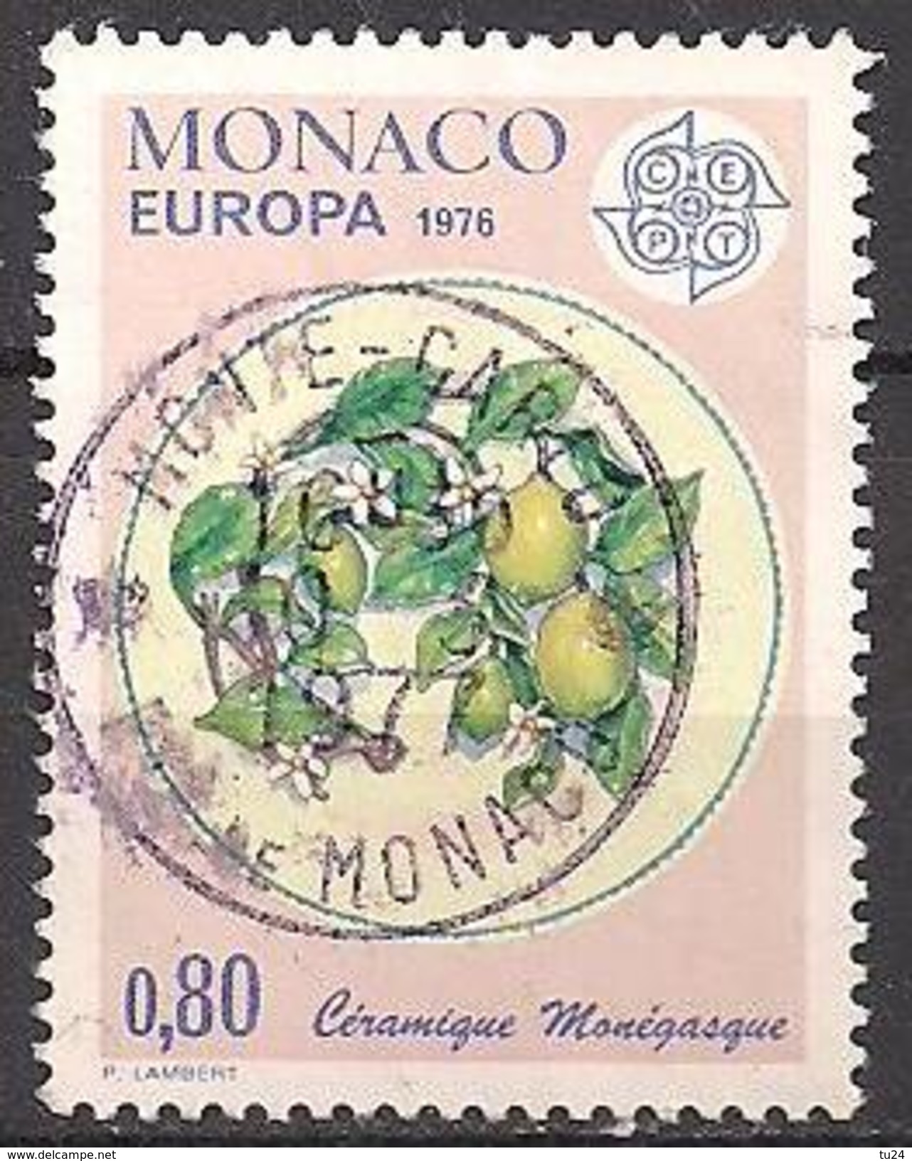 Monaco  (1976)  Mi.Nr.  1230  Gest. / Used  (10ff05) EUROPA - Gebraucht