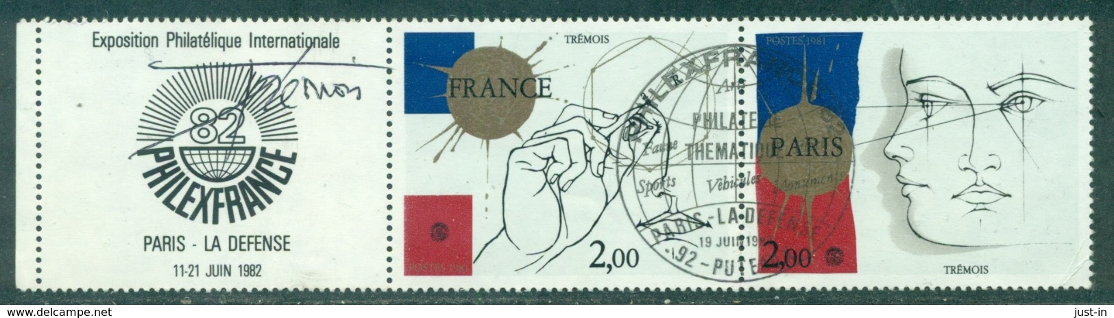 TREMOIS Pierre Yves S/N° 2142 A De FRANCE 1982 Nxx - Sonstige & Ohne Zuordnung