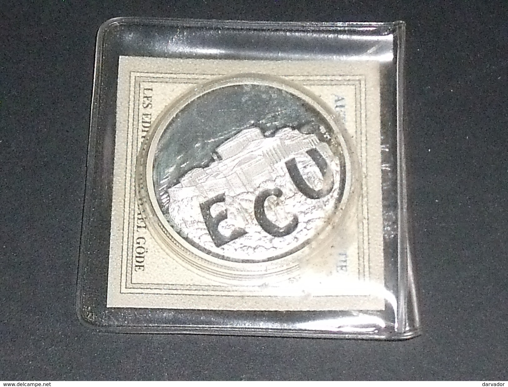 GRECE / Ecu ,argent Massif 999/1000 , 40 G ,40 Mm,épreuve Tirage 9999 Série Complète    SUP - Autres & Non Classés