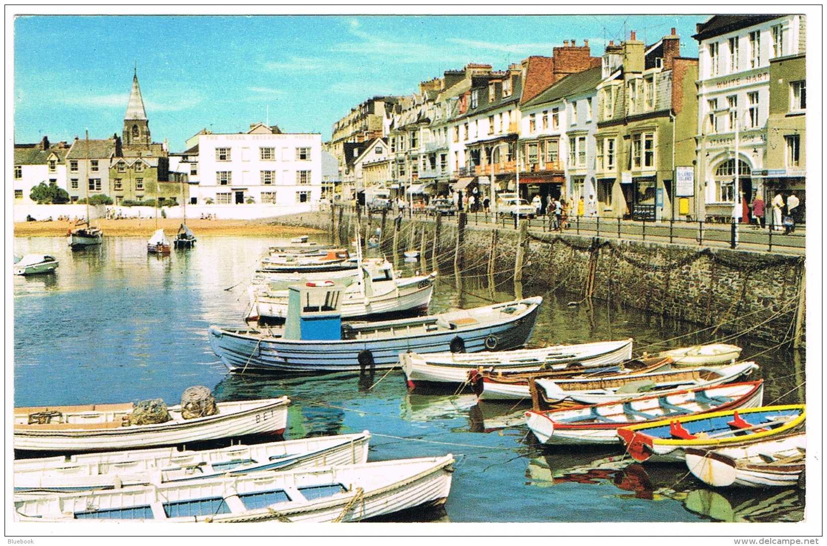 RB 1148 - Postcard - The Inner Harbour &amp; Quayside Ilfracombe - Devon - Ilfracombe