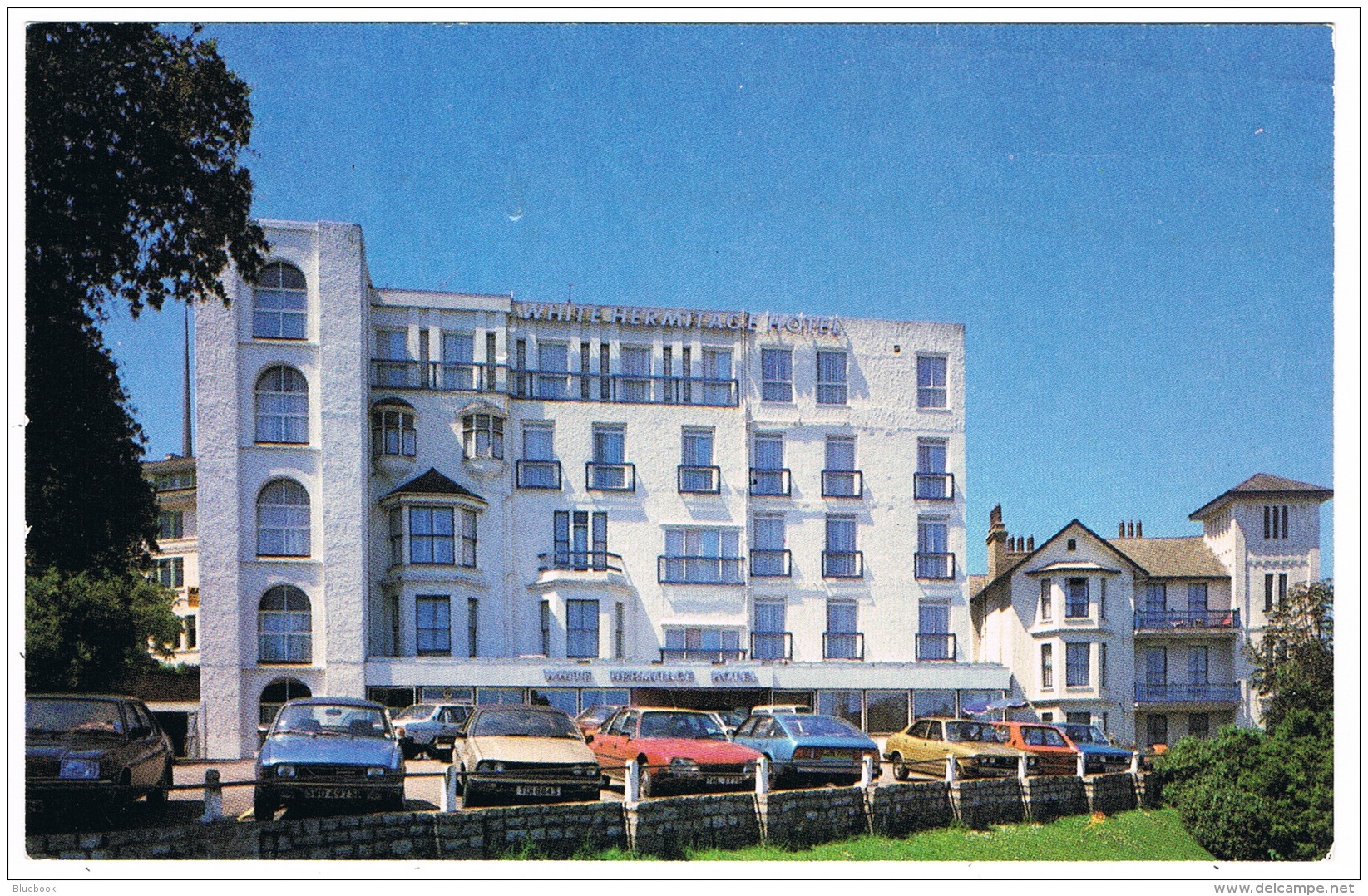 RB 1149 - 1982 Postcard - White Hermitage Hotel Bournemouth Dorset - Ex Hampshire - Bournemouth (depuis 1972)