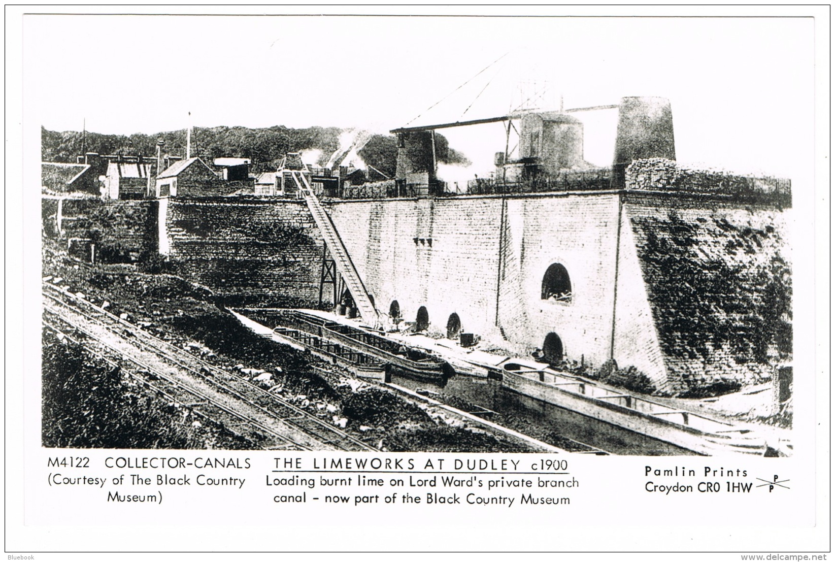 RB 1149 - Reproduction Postcard - The Limeworks Dudley C 1900 Worcestershire - Other & Unclassified