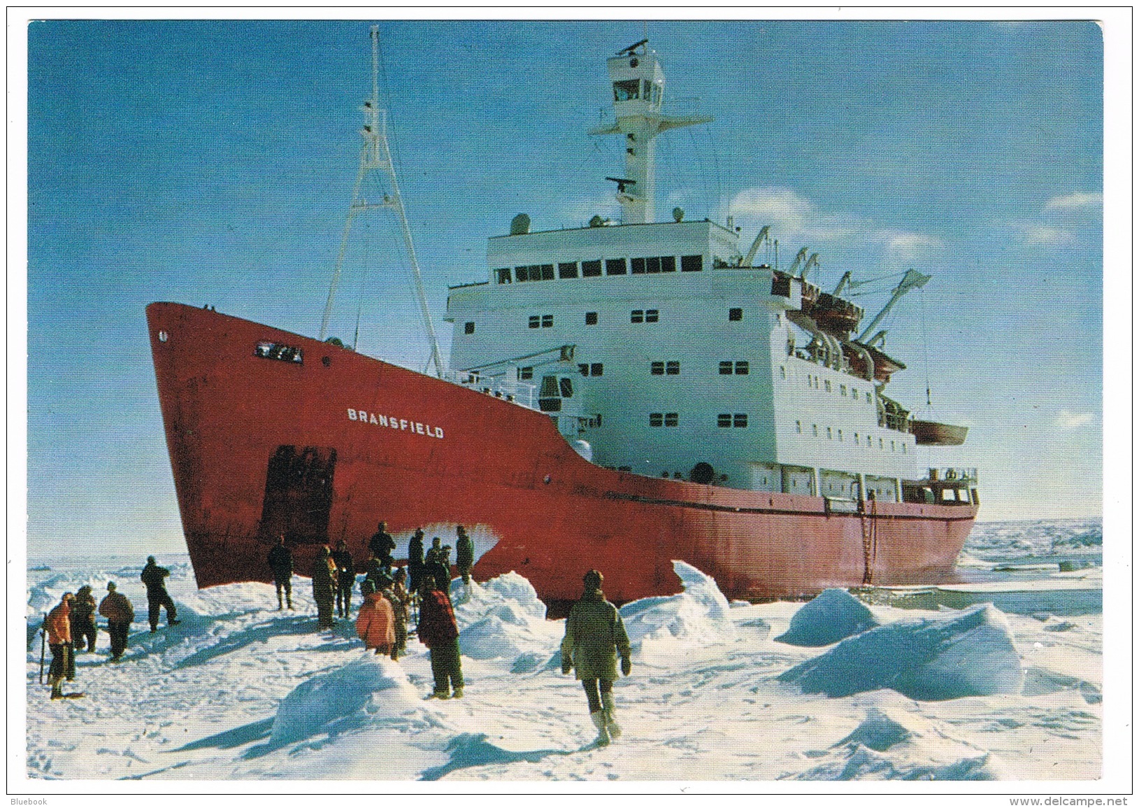 RB 1151 -  1979 British Antarctic Territory - Penguins - Halley Bay - Ship RRS Bransfield - Covers & Documents