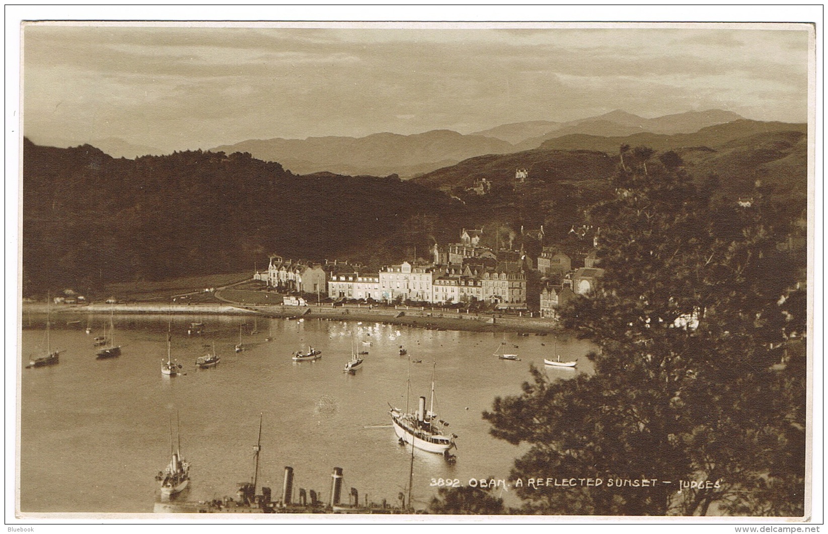 RB 1152 - 3 Judges Real Photo Postcards - Oban Argyllshire Scotland - Argyllshire