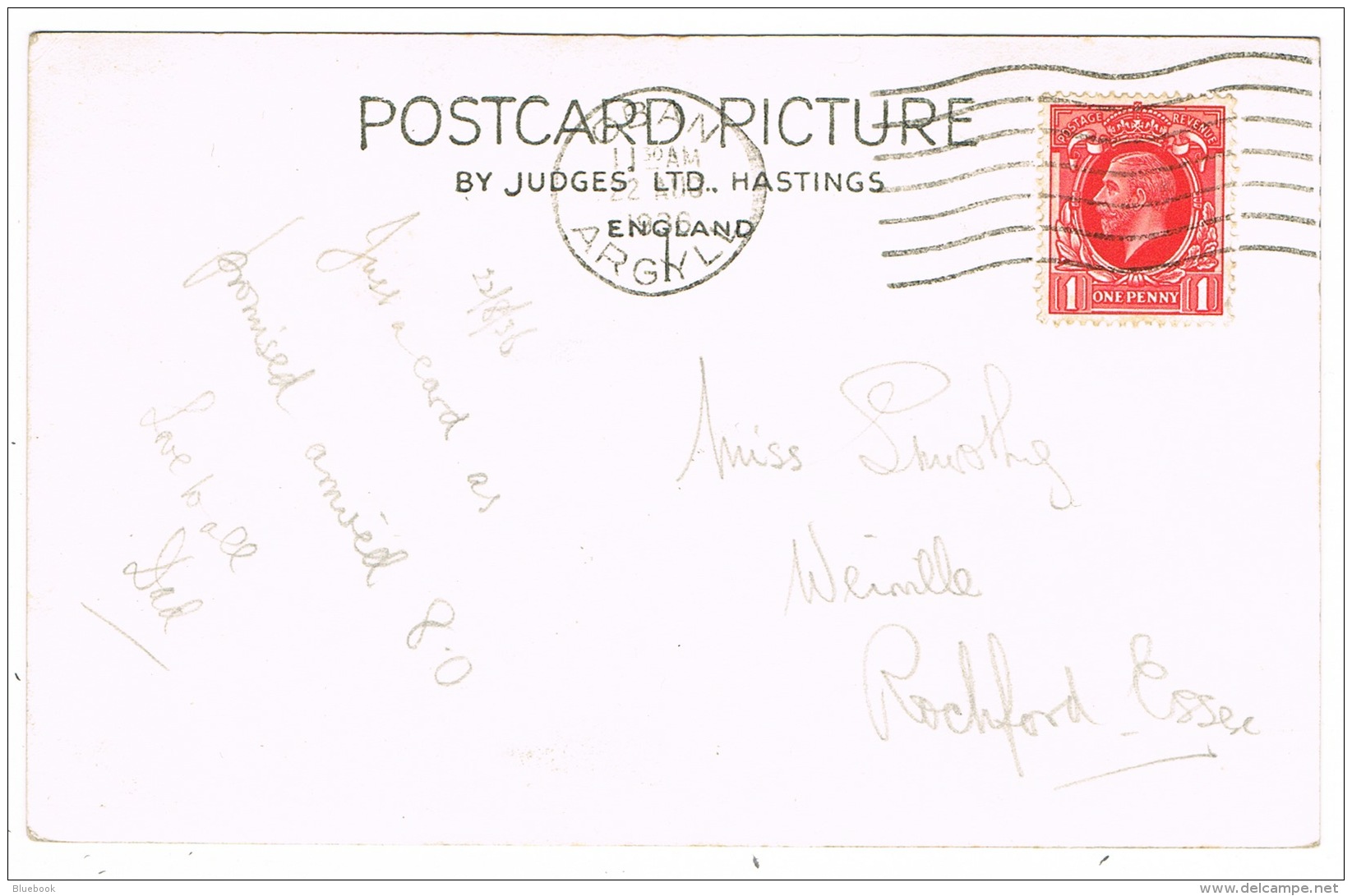 RB 1152 - 3 Judges Real Photo Postcards - Oban Argyllshire Scotland - Argyllshire