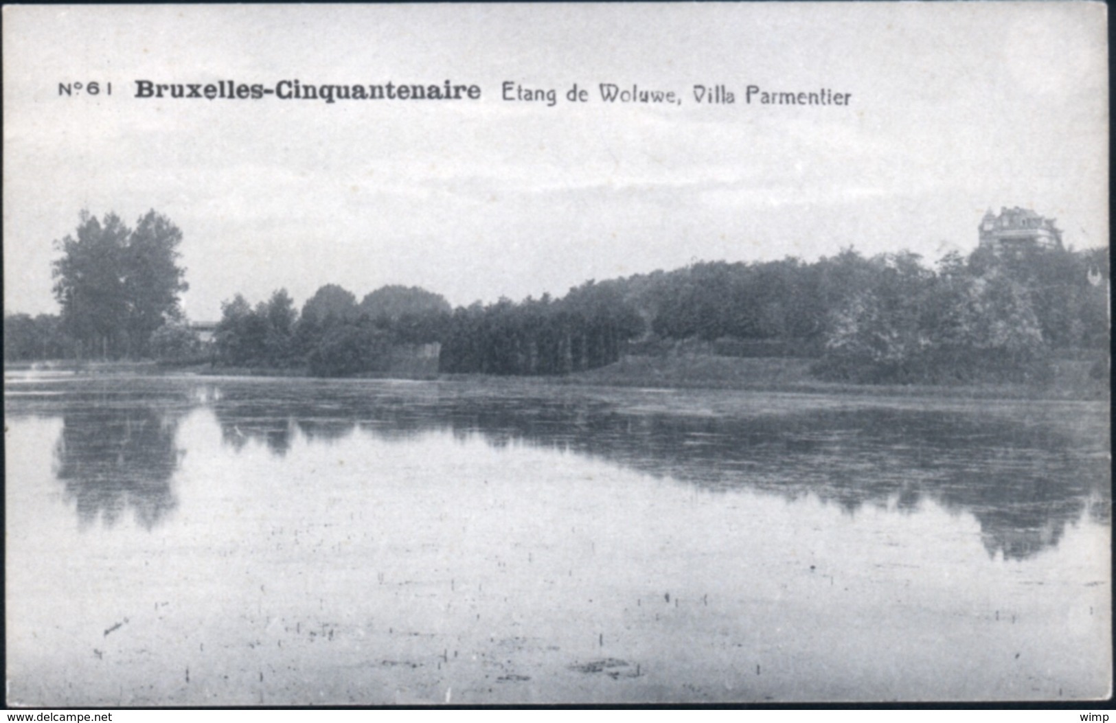 Woluwé : Bruxelles - Cinquantenaire : Etang De Woluwe - Villa Parmentier - Woluwe-St-Pierre - St-Pieters-Woluwe