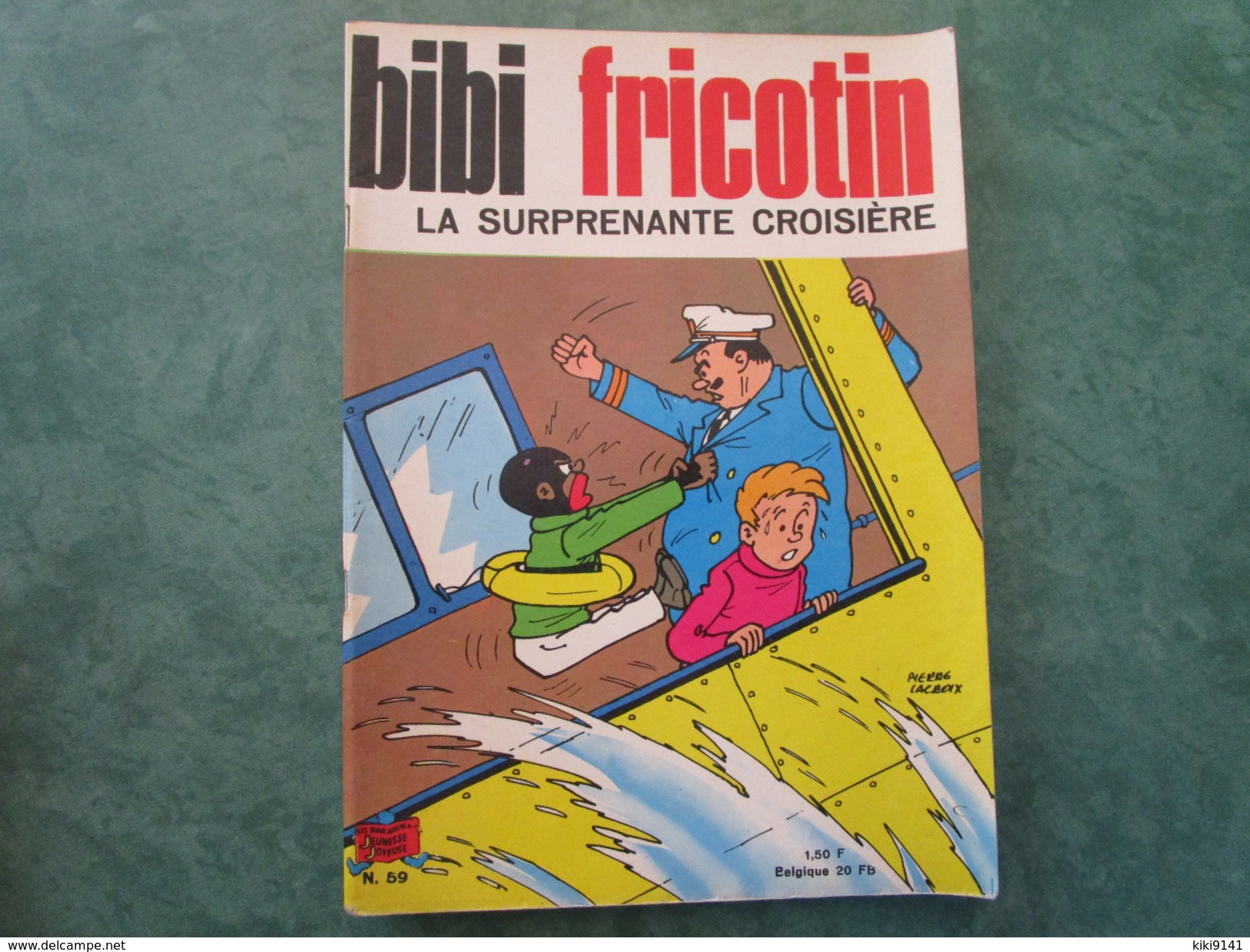 LA SURPRENANTE CROISIERE - N°59 - Edition 1968 - Bibi Fricotin