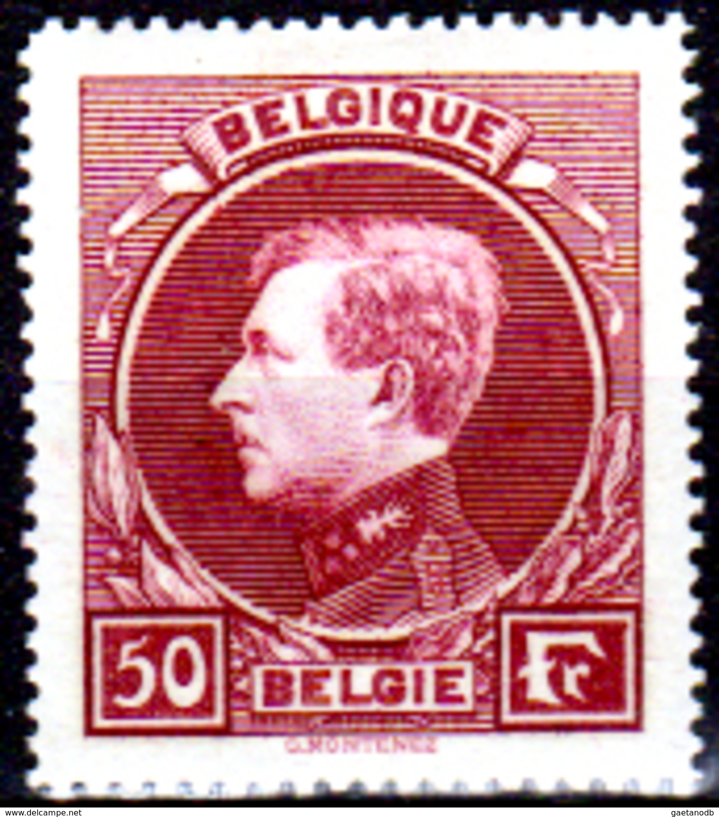 Belgio-174 - 1929: Yvert & Tellier N. 291 (+) LH - Dentellato 14,5 (Tiratura Di Parigi) - Senza Difetti Occulti. - 1929-1941 Grand Montenez