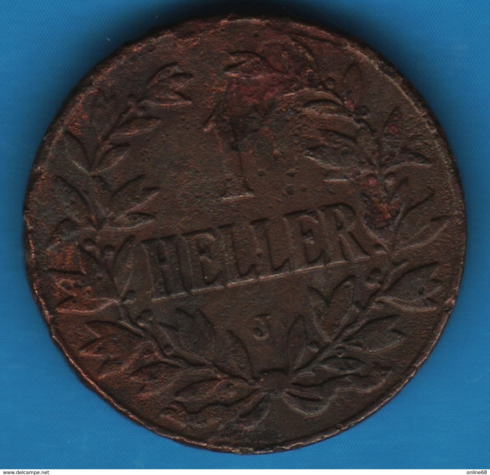 DOA 1 HELLER 1913 J  KM# 7 - Afrique Orientale Allemande