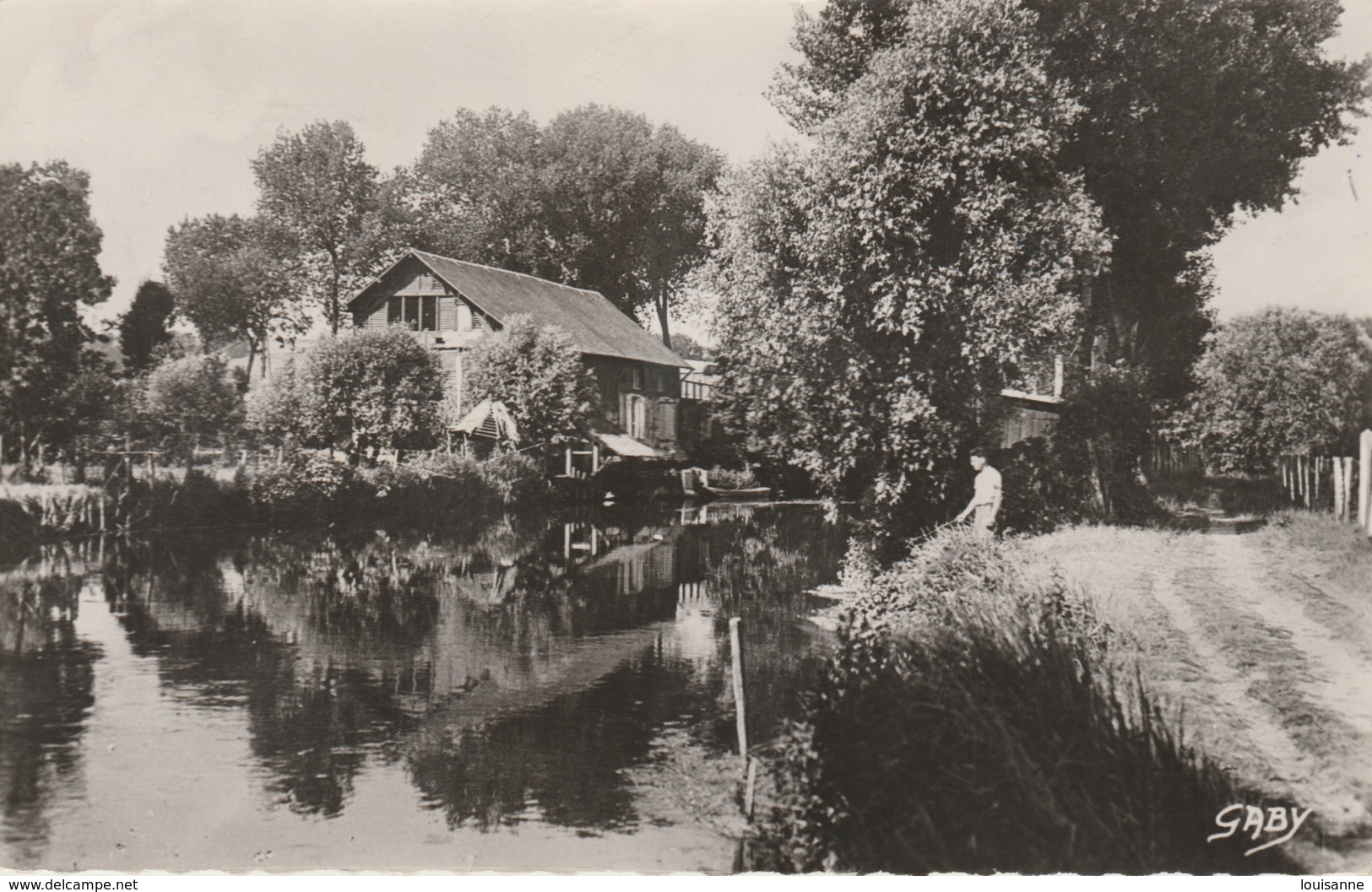 17 / 4 / 461  -   PACY -sur - EURE  ( 27 )  -  UN  JOLI  PAYSAGE  SUR  L'EURE     -  CPSM - Marcilly-sur-Eure