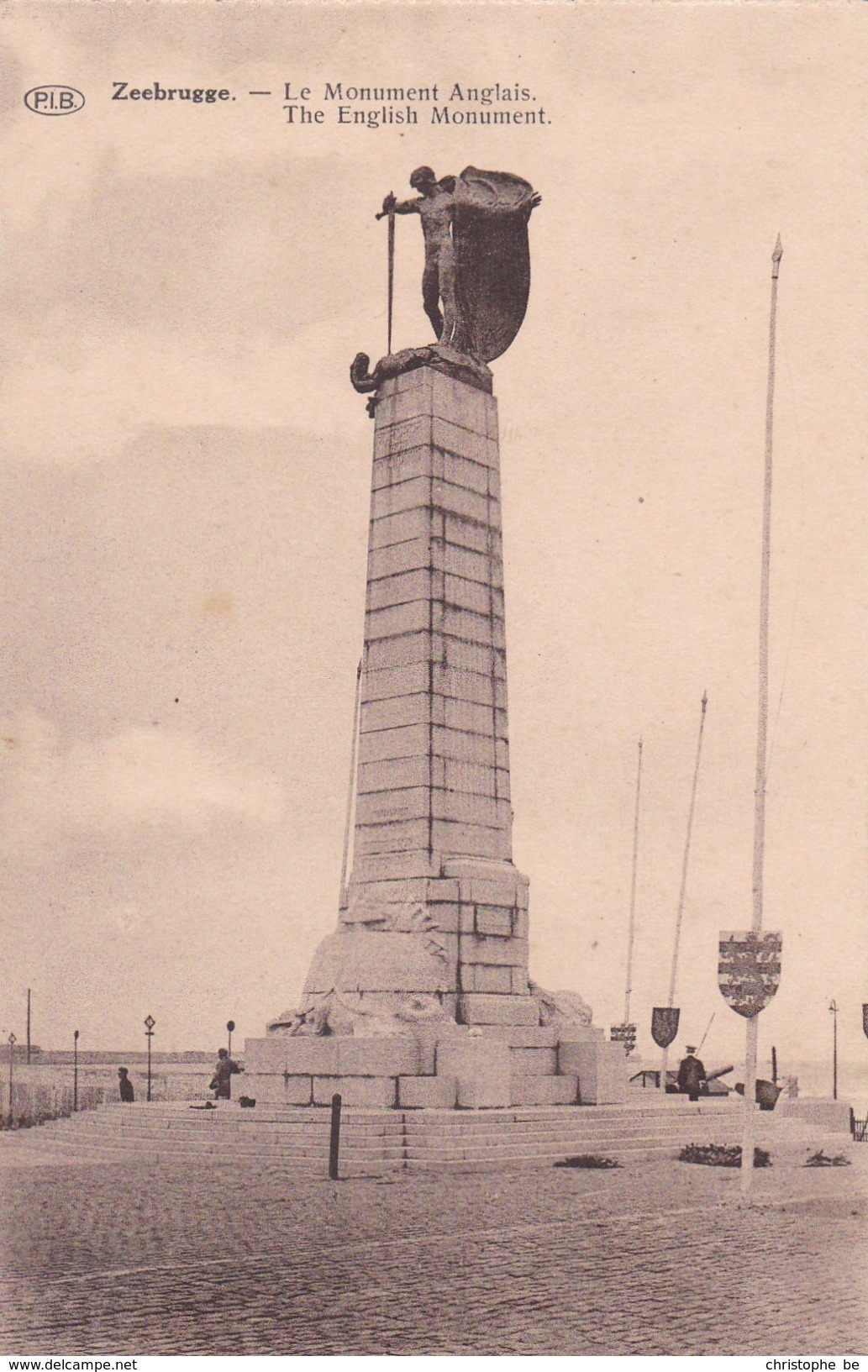 Zeebrugge, Le Monument Anglais (pk34708) - Zeebrugge