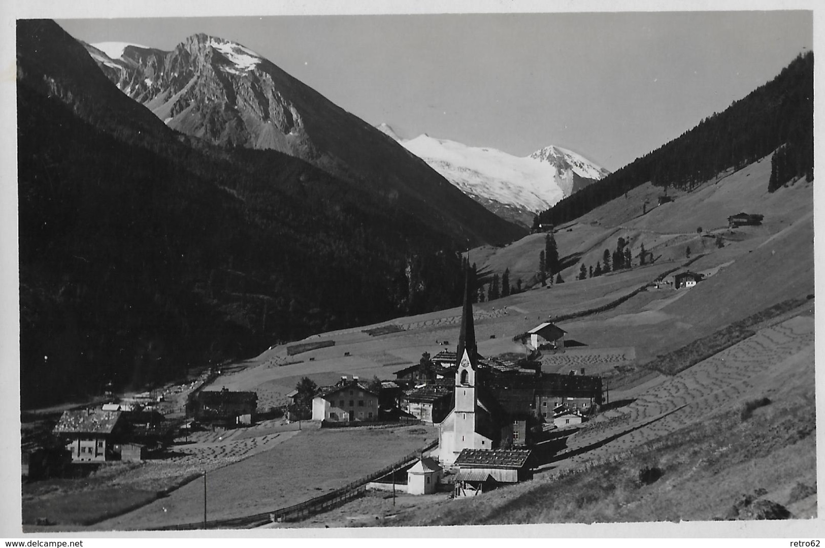 LANERSBACH &rarr; Hinter-Tux Im Zillertal, Eine Kleiner Weiler Ca.1950 - Lech