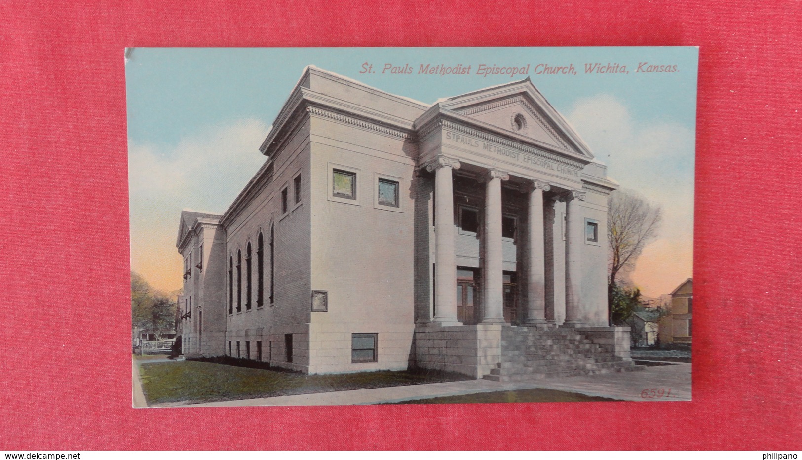 St. Pauls Methodist Episcopal Church  - Kansas > Wichita--->ref 2562 - Wichita